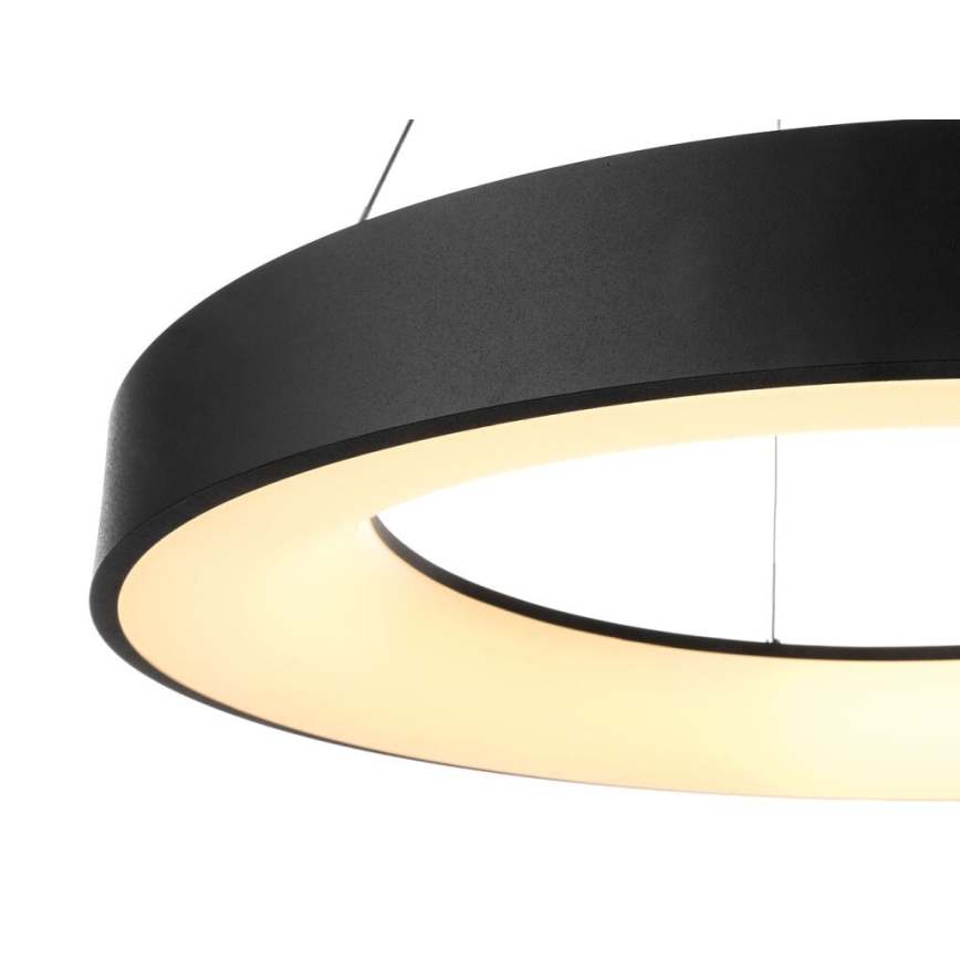 LED2 - Luminária de teto LED dimmerizável BELLA LED/80W/230V 3000K/4000K preta