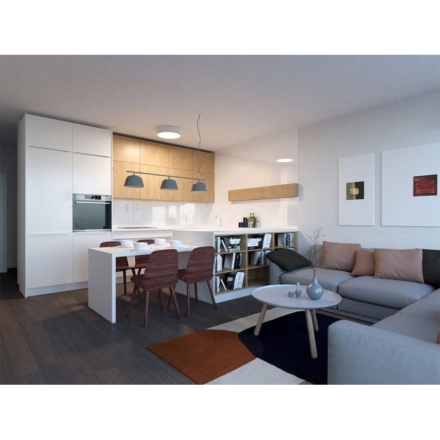 LED2 - Luminária de teto dimmerizável MONO LED/153W/230V 3000K/4000K branco