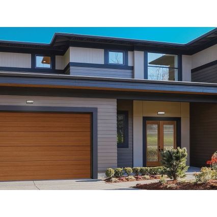 LED2 - Luminária de parede exterior LED com sensor HUGO LED/9W/230V IP54 3000K/4000K