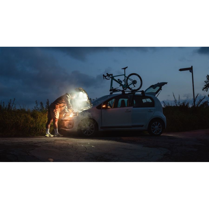 Ledlenser AF2R - Lanterna de trabalho recarregável LED com regulação de brilho IP54 1000 lm 50 h 4810 mAh