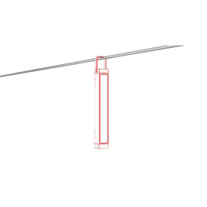 Ledlenser AF2R - Lanterna de trabalho recarregável LED com regulação de brilho IP54 1000 lm 50 h 4810 mAh