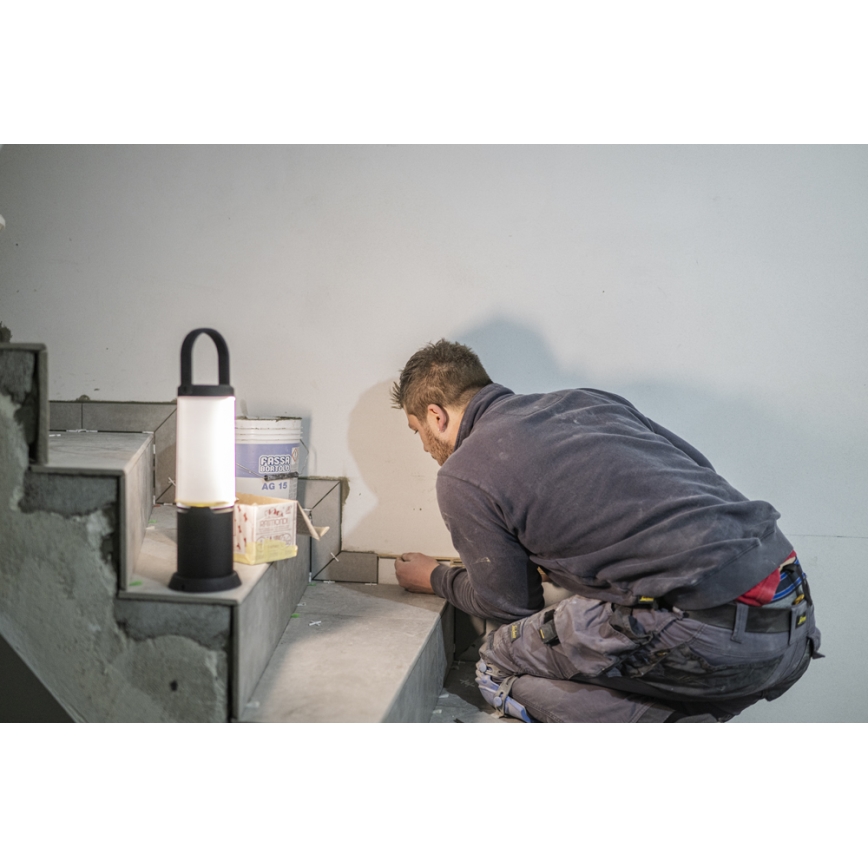 Ledlenser AL10R Work - Lanterna recarregável LED com regulagem de intensidade, 4700 mAh, IP67, 6300 lm, 9,5 h