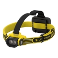 Ledlenser EXH6R - Lanterna frontal recarregável com LED regulável/1900 mAh IP68 250 lm 15 h amarela