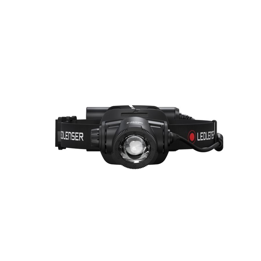 Ledlenser H15R CORE - Lanterna frontal recarregável LED com regulador de intensidade, bateria 4800 mAh, IP67, 2500 lm, autonomia até 80 h, preta