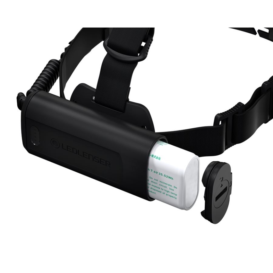 Ledlenser H19R CORE - LED Lanterna frontal recarregável e regulável LED/4800 mAh IP67 3500 lm 20 h preta