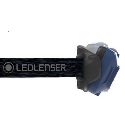 Ledlenser HF4R Core - Lanterna frontal recarregável LED com intensidade regulável, 1000 mAh, IP68, 500 lm, até 35 h, azul