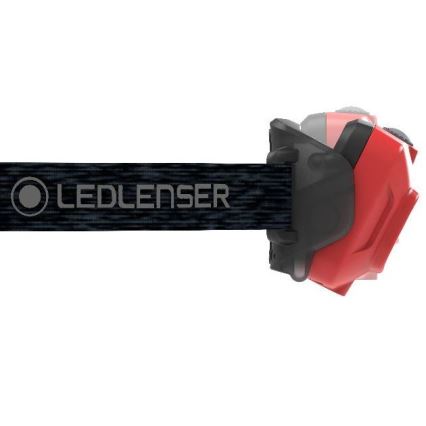 Ledlenser HF4R Core - Lanterna frontal LED recarregável com regulação de brilho, 1000 mAh, IP68, 500 lm, 35 h, vermelha