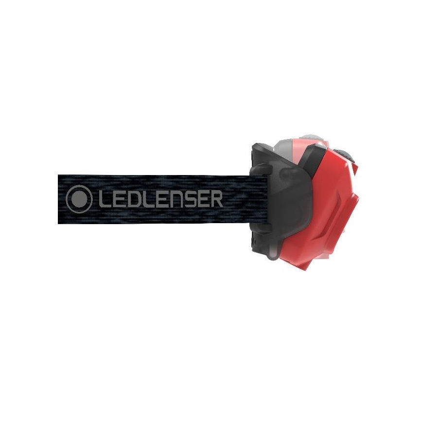 Ledlenser HF4R Core - Lanterna frontal LED recarregável com regulação de brilho, 1000 mAh, IP68, 500 lm, 35 h, vermelha