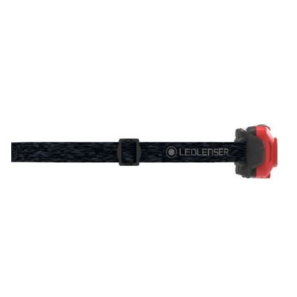Ledlenser HF4R Core - Lanterna frontal LED recarregável com regulação de brilho, 1000 mAh, IP68, 500 lm, 35 h, vermelha