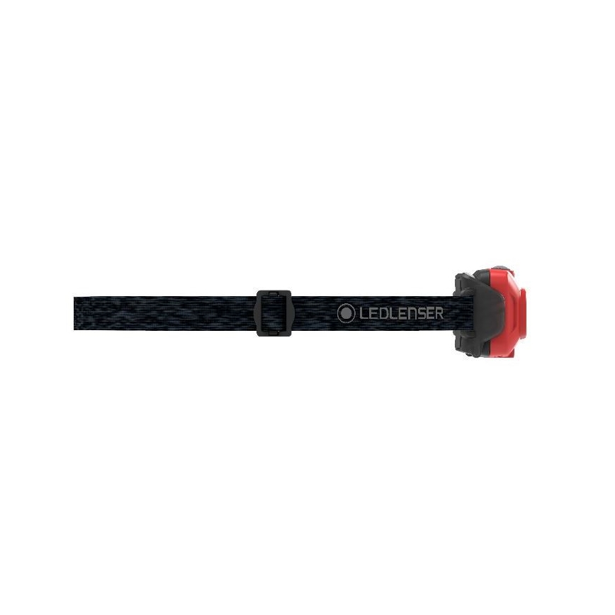 Ledlenser HF4R Core - Lanterna frontal LED recarregável com regulação de brilho, 1000 mAh, IP68, 500 lm, 35 h, vermelha