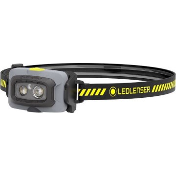 Ledlenser HF4R Work - Lanterna frontal recarregável com intensidade regulável LED/1000 mAh IP68 500 lm 35 h preta