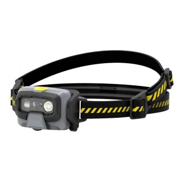 Ledlenser HF6R Work - Lanterna frontal recarregável LED com intensidade regulável LED/2000 mAh IP68 800 lm 60 h preta