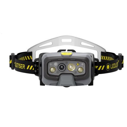 Ledlenser HF8R Work - Lanterna frontal recarregável regulável LED/3700 mAh IP68 1600 lm 90 h preta