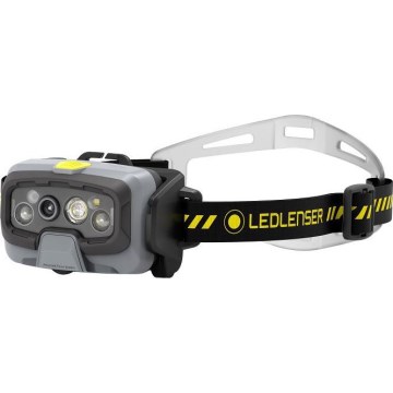 Ledlenser HF8R Work - Lanterna frontal recarregável regulável LED/3700 mAh IP68 1600 lm 90 h preta