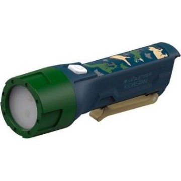 Ledlenser KIDBEAM4 DINO - lanterna infantil LED dimerizável, 2xAAA, IP44, verde