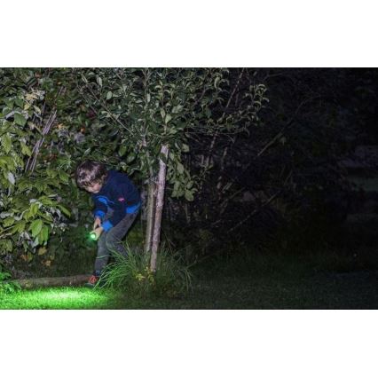 Ledlenser KIDBEAM4 DINO - lanterna infantil LED dimerizável, 2xAAA, IP44, verde