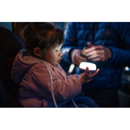 Ledlenser KIDCAMP6 DINO - Lâmpada portátil LED dimerizável, 3xAAA, IP44, verde