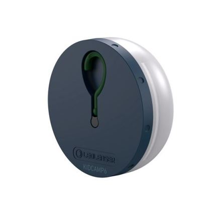 Ledlenser KIDCAMP6 DINO - Lâmpada portátil LED dimerizável, 3xAAA, IP44, verde