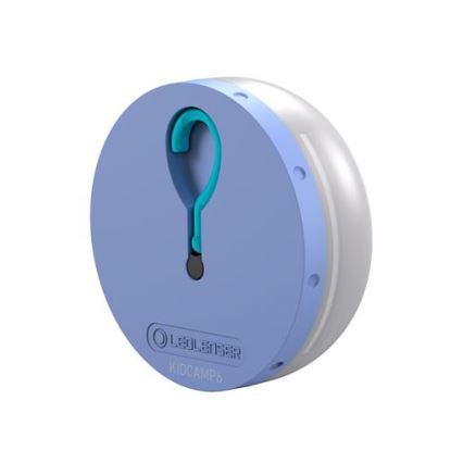 Ledlenser KIDCAMP6 RAINBOW - Lâmpada portátil LED dimerizável, 3xAAA, IP44, azul