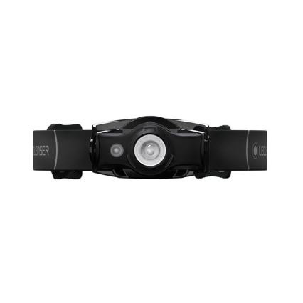 Ledlenser MH4 - Lanterna frontal recarregável LED com regulação de intensidade LED/750 mAh IP54 400 lm 35 h preta