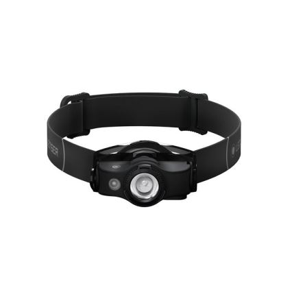 Ledlenser MH4 - Lanterna frontal recarregável LED com regulação de intensidade LED/750 mAh IP54 400 lm 35 h preta