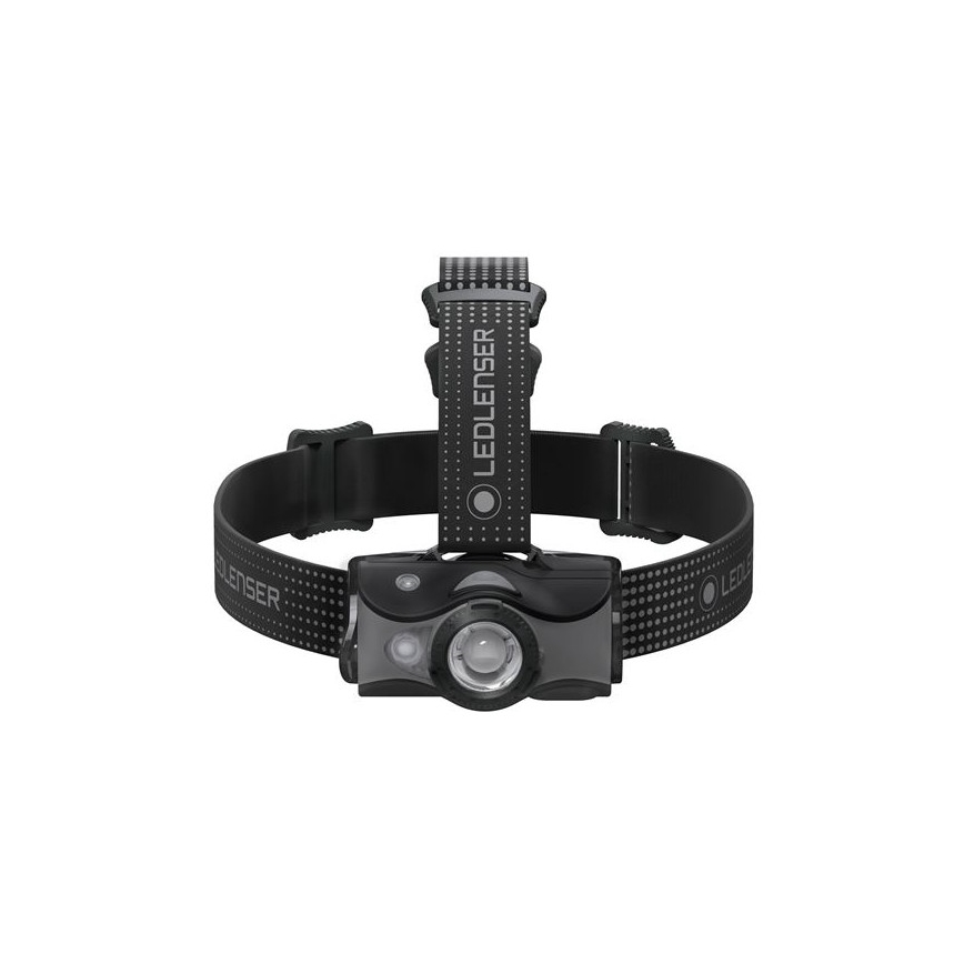 Ledlenser MH7 - LED dimerizável, lanterna frontal recarregável, 1550 mAh, IP54, 600 lm, 40 h, preto/cinzento