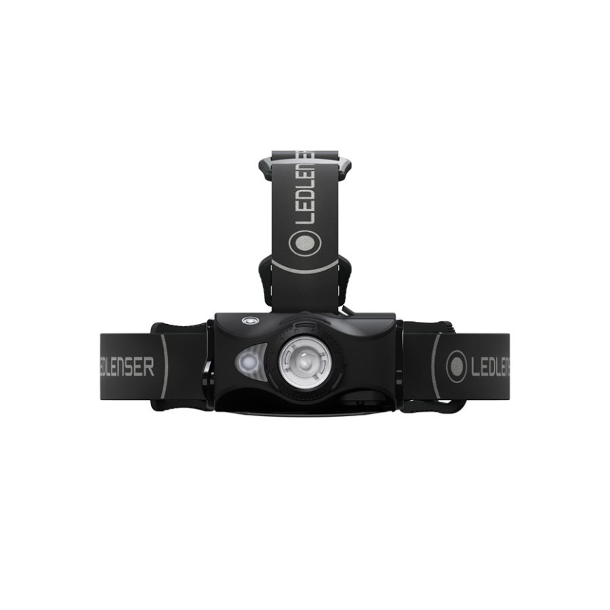 Ledlenser MH8 - Lanterna frontal recarregável com intensidade regulável LED/2xAA/1550 mAh IP54 600 lm 60 h preta