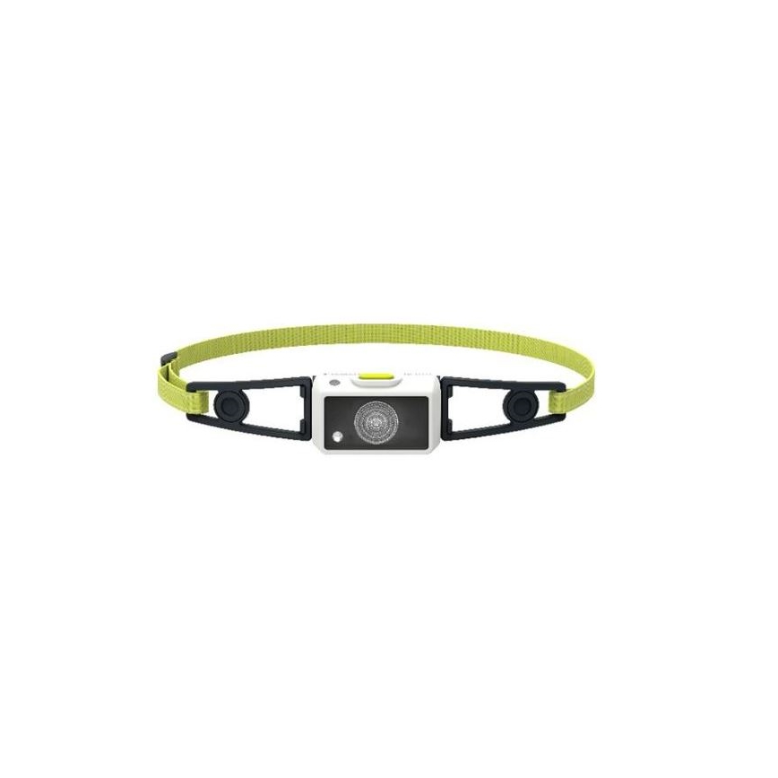 Ledlenser NEO1R - Lanterna frontal recarregável LED regulável, bateria 730 mAh, IP67, 250 lm, 15 h, verde