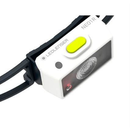 Ledlenser NEO1R - Lanterna frontal recarregável LED regulável, bateria 730 mAh, IP67, 250 lm, 15 h, verde