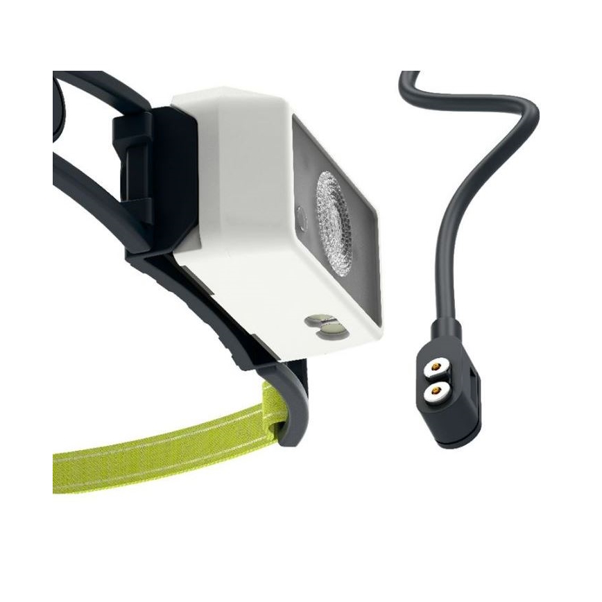 Ledlenser NEO1R - Lanterna frontal recarregável LED regulável, bateria 730 mAh, IP67, 250 lm, 15 h, verde