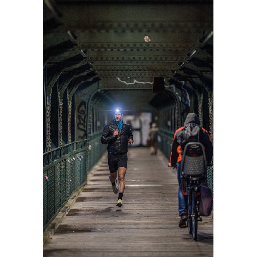 Ledlenser NEO5R - Lanterna frontal LED regulável recarregável LED/1800 mAh IP54 600 lm 35 h preta