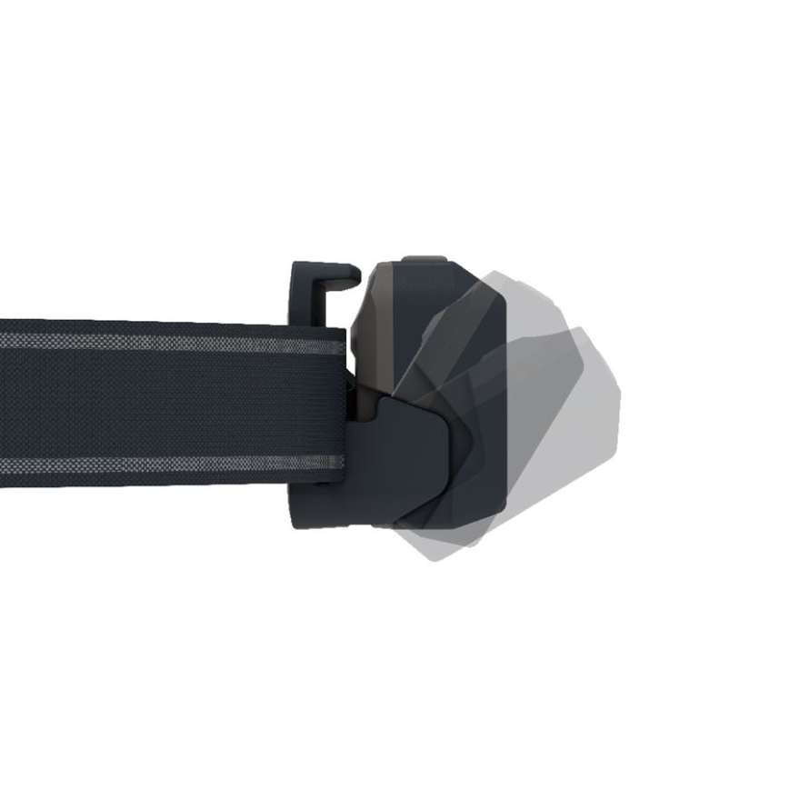 Ledlenser NEO5R - Lanterna frontal LED regulável recarregável LED/1800 mAh IP54 600 lm 35 h preta