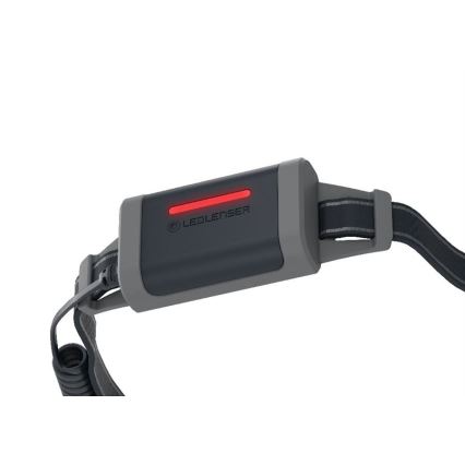 Ledlenser NEO5R - Lanterna frontal LED regulável recarregável LED/1800 mAh IP54 600 lm 35 h preta