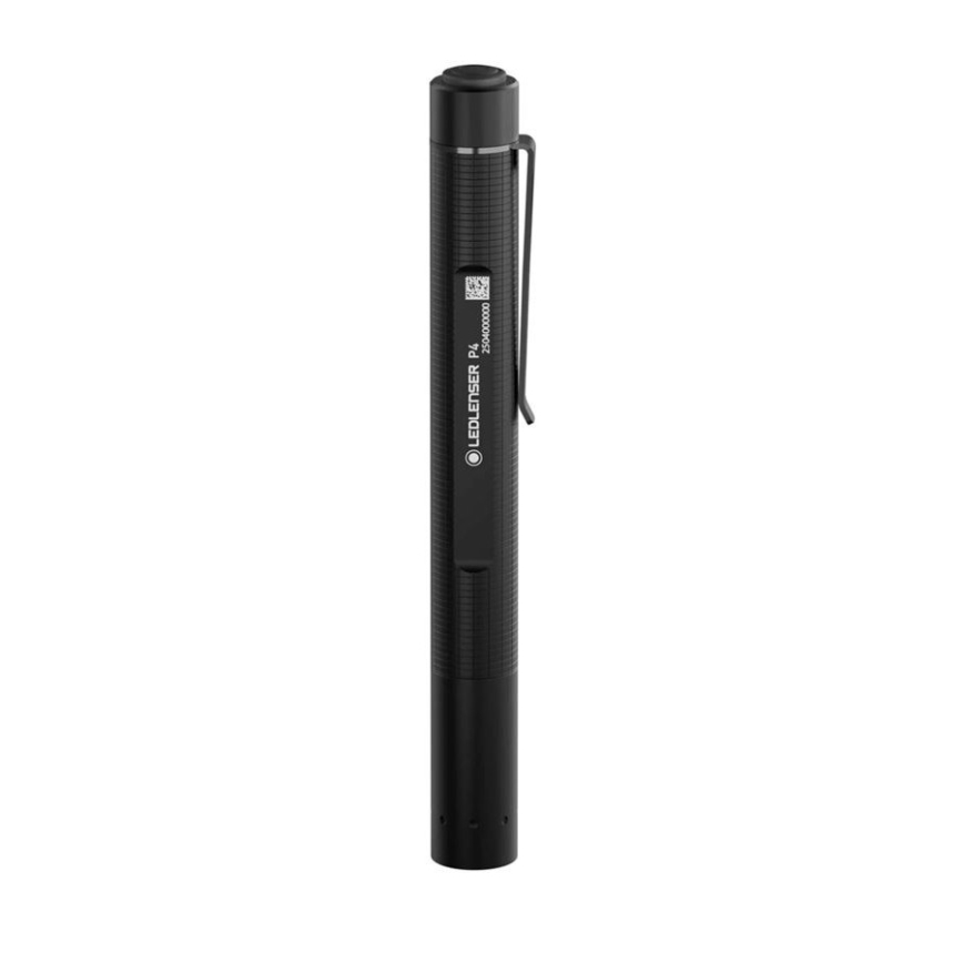 Ledlenser P4 - Lanterna LED regulável LED/2xAAA IP54 180 lm 23 h preta