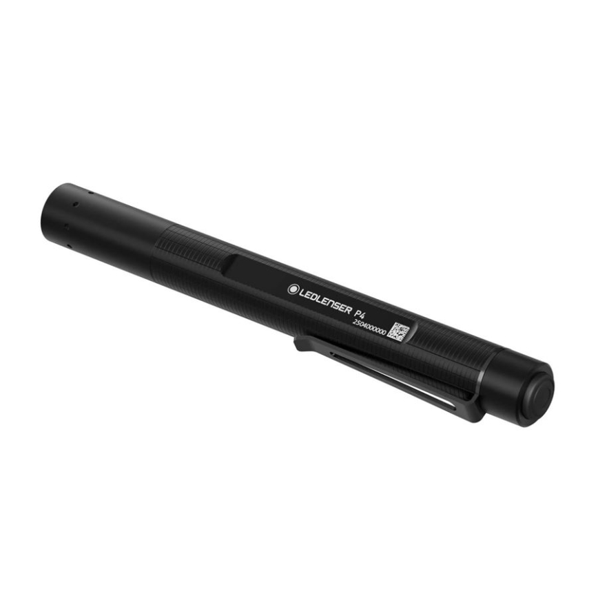 Ledlenser P4 - Lanterna LED regulável LED/2xAAA IP54 180 lm 23 h preta