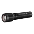 Ledlenser P5R - Lanterna recarregável LED com intensidade regulável LED/1xAA/700 mAh IP68 750 lm 20 h preta