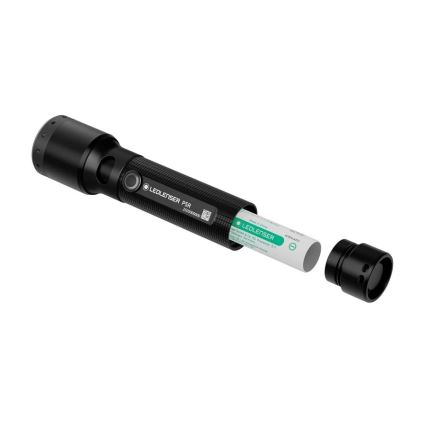 Ledlenser P5R - Lanterna recarregável LED com intensidade regulável LED/1xAA/700 mAh IP68 750 lm 20 h preta