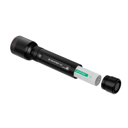 Ledlenser P6R - lanterna recarregável LED regulável / 3000 mAh IP68 1200 lm 65 h preta