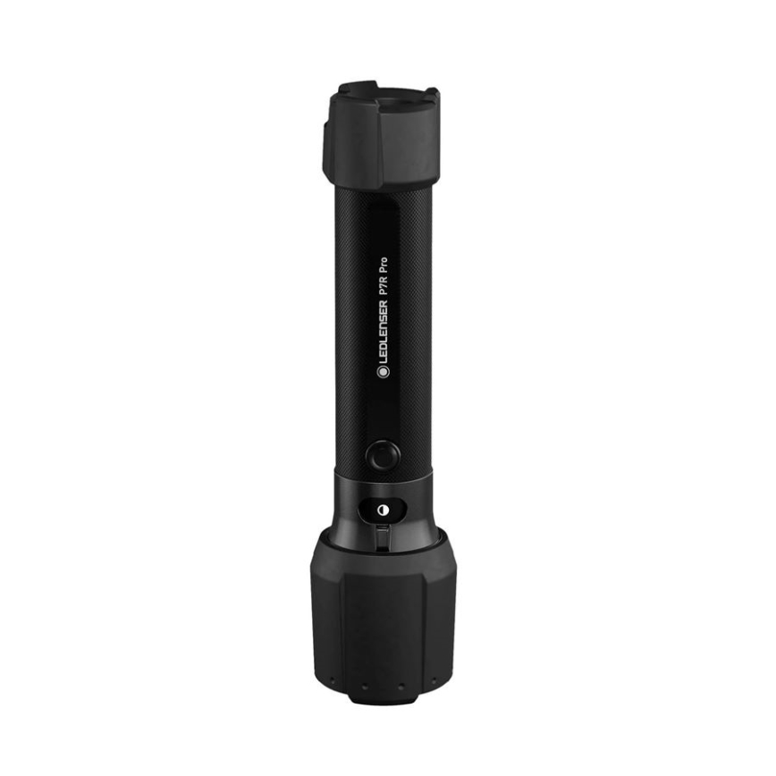 Ledlenser P7R PRO - Lanterna recarregável LED com intensidade regulável / 4600 mAh, IP68, 2000 lm, 60 h, preta