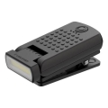 Ledlenser W1R - Lanterna de trabalho recarregável LED regulável com clipe, 740 mAh, IP54, 220 lm