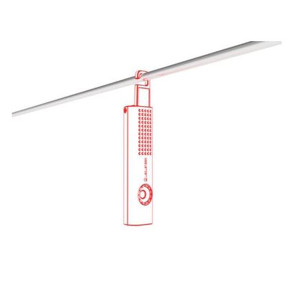 Ledlenser W5R - Lanterna de trabalho recarregável LED com regulação de intensidade/2500 mAh IP54 600 lm