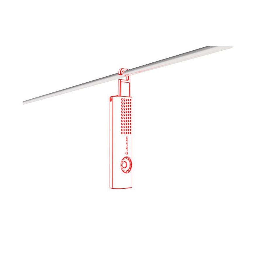 Ledlenser W5R - Lanterna de trabalho recarregável LED com regulação de intensidade/2500 mAh IP54 600 lm