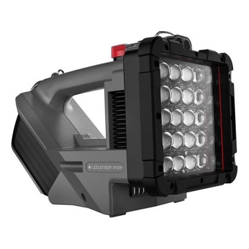 Ledlenser XP30R - Lanterna recarregável LED dimável LED/5000 mAh IP54 32000 lm 16 h cinzenta