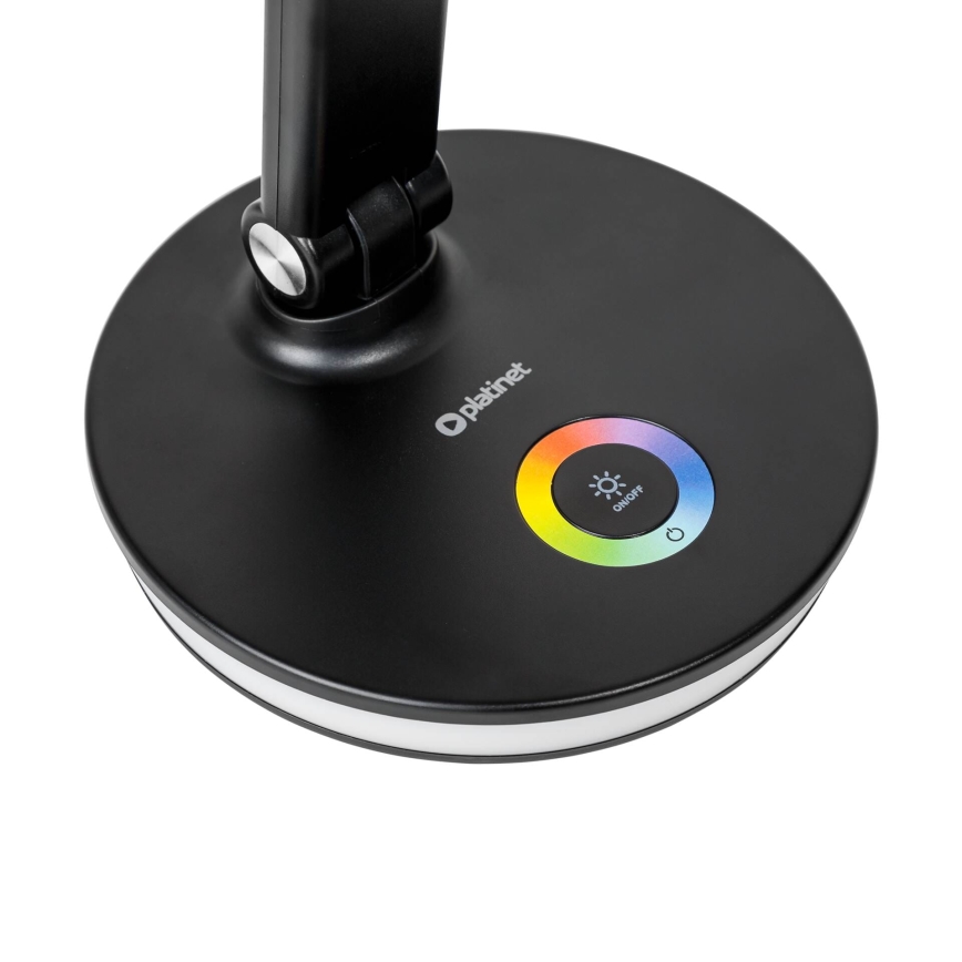 LED RGBW Candeeiro de mesa com regulação com função power bank LED/12W/5V 2800-6000K preto