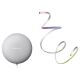 Ledvance - Altifalante infeligente Google Nest Mini + tira LED 1,8m SMART+ LED/10W/230V