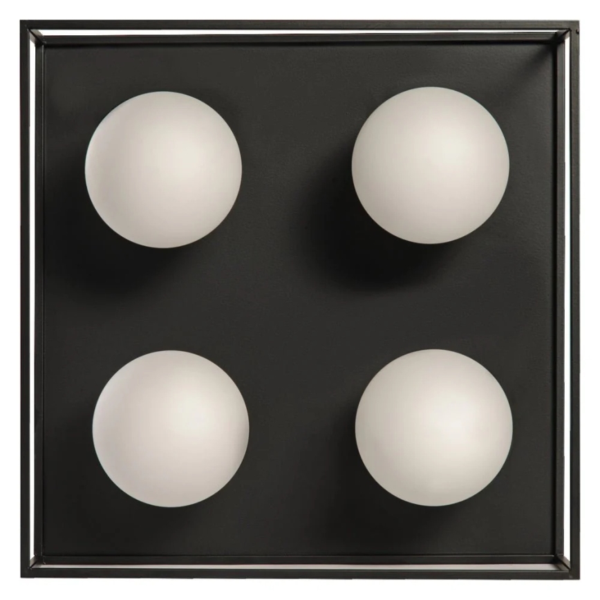 Ledvance - Aplique de parede exterior DECOR SQUARE 4xG9/28W/230V IP44