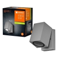 Ledvance - Aplique de parede para exterior ENDURA CLASSIC 1xGU10/35W/230V IP44 cinzento