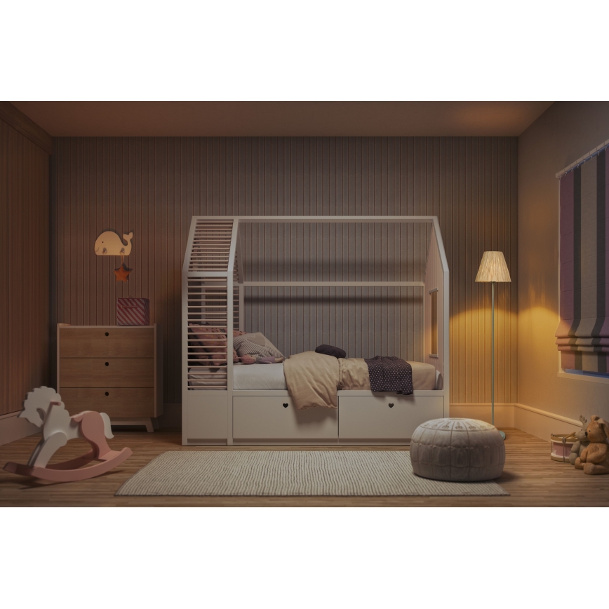 Ledvance - Candeeiro de chão DECOR RAFFIA 1xE27/15W/230V bastão de ráfia