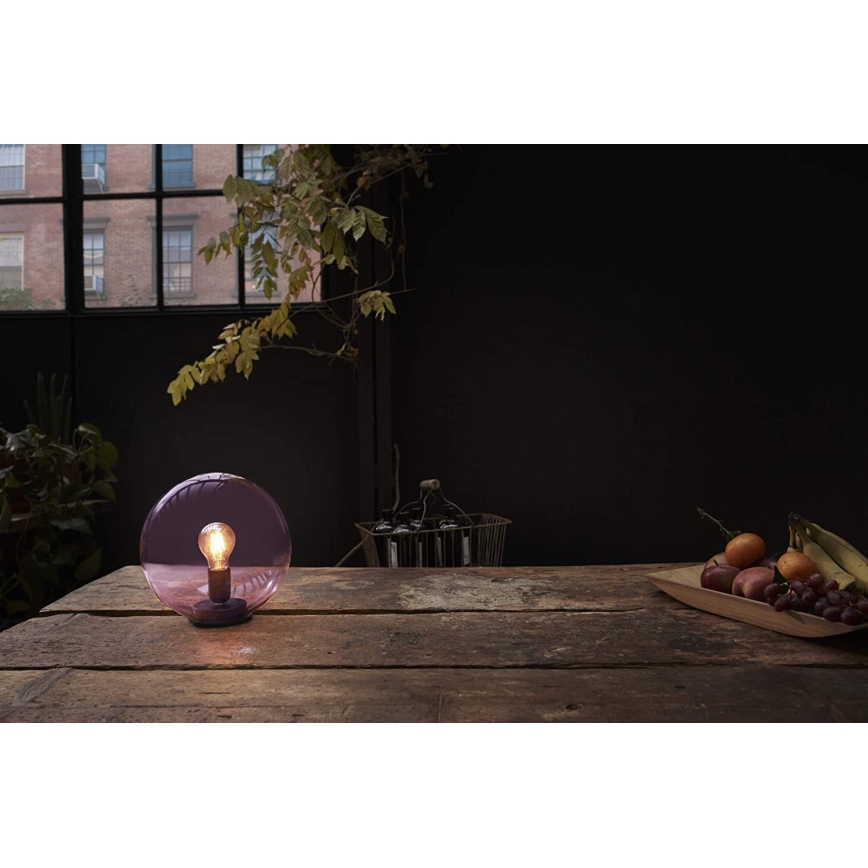 Ledvance - Candeeiro de mesa BUBBLE 1xE27/40W/230V rosa