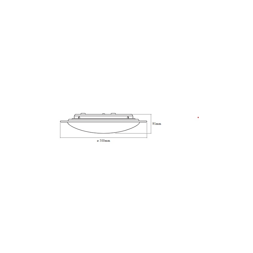 Ledvance - Candeeiro de tecto LED regulável ORBIS SPARKLE LED/24W/230V 2700-6500K diâmetro 50 cm + controlo remoto